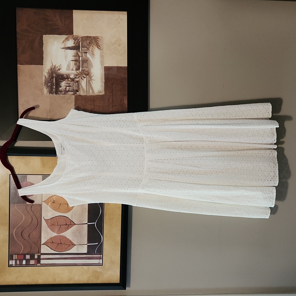 Sandra Darren eyelet Dress